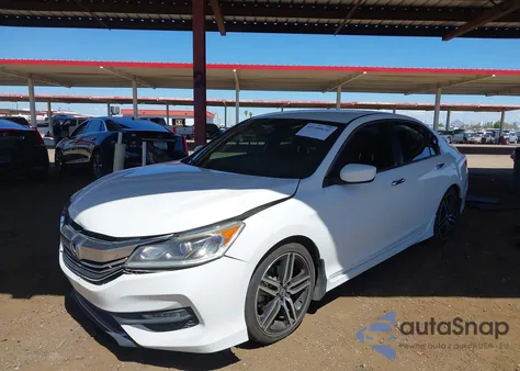 2017 Honda Accord Sport из США, поврежденный, VIN 1HGCR2F54HA194315